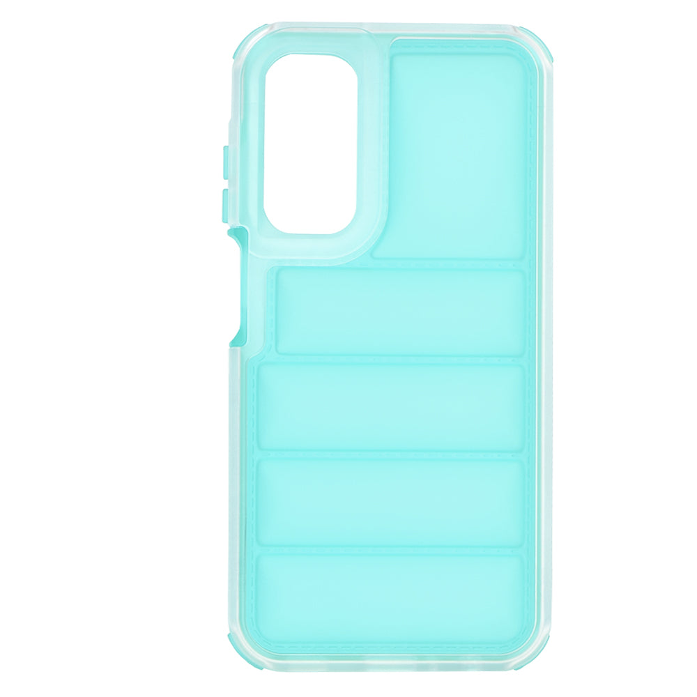 Husa pentru Samsung Galaxy A25 A256, Techsuit, Wave Shield, Turcoaz