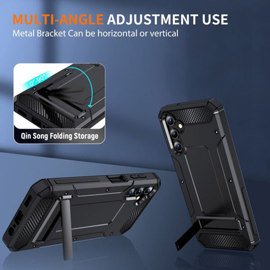 Husa pentru Samsung Galaxy A26 A266, Techsuit, Hybrid Armor, Neagra