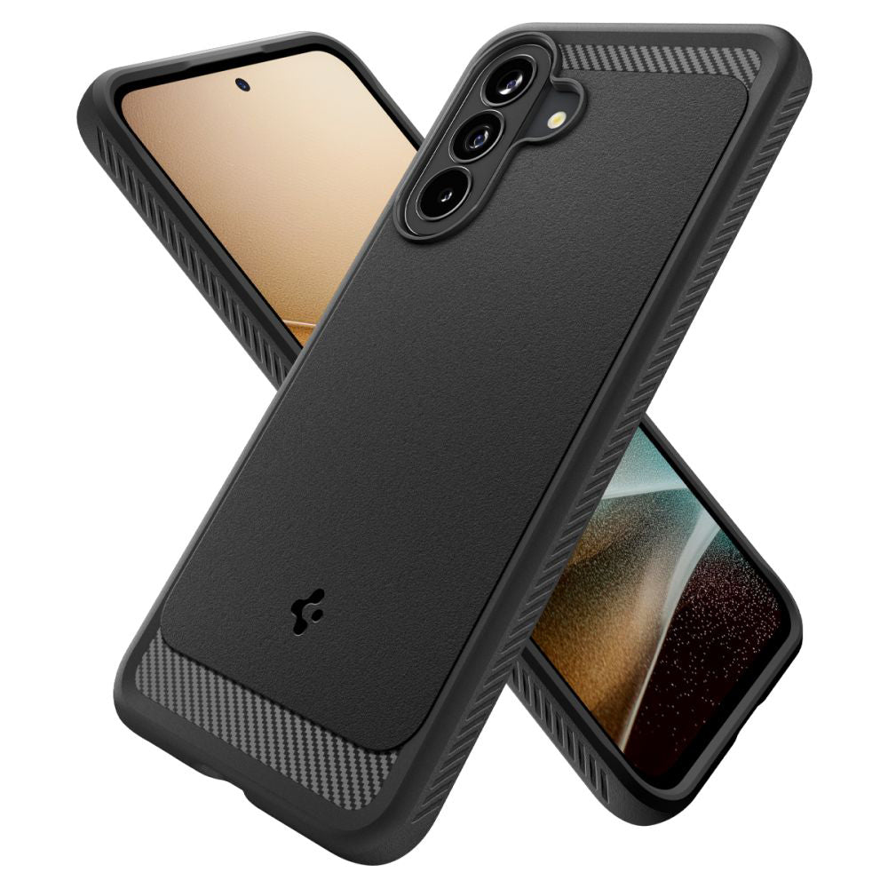 Husa pentru Samsung Galaxy A27 5G, Spigen, Rugged Armor, Neagra ACS11312