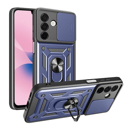 Husa pentru Samsung Galaxy A27 5G, Techsuit, CamShield, Albastra
