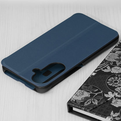 Husa pentru Samsung Galaxy A27 5G, Techsuit, eFold New Model, Albastra Inchis
