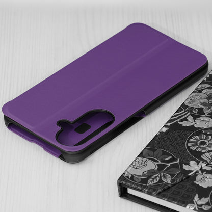 Husa pentru Samsung Galaxy A27 5G, Techsuit, eFold New Model, Mov