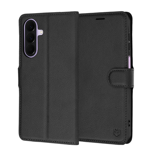 Husa pentru Samsung Galaxy A27 5G, Techsuit, Leather Folio, Neagra