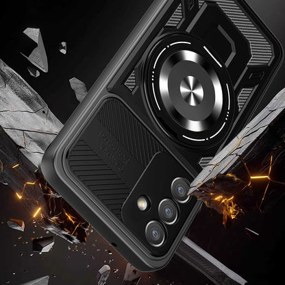 Husa pentru Samsung Galaxy A27 5G, Techsuit, RuggedCam, Neagra