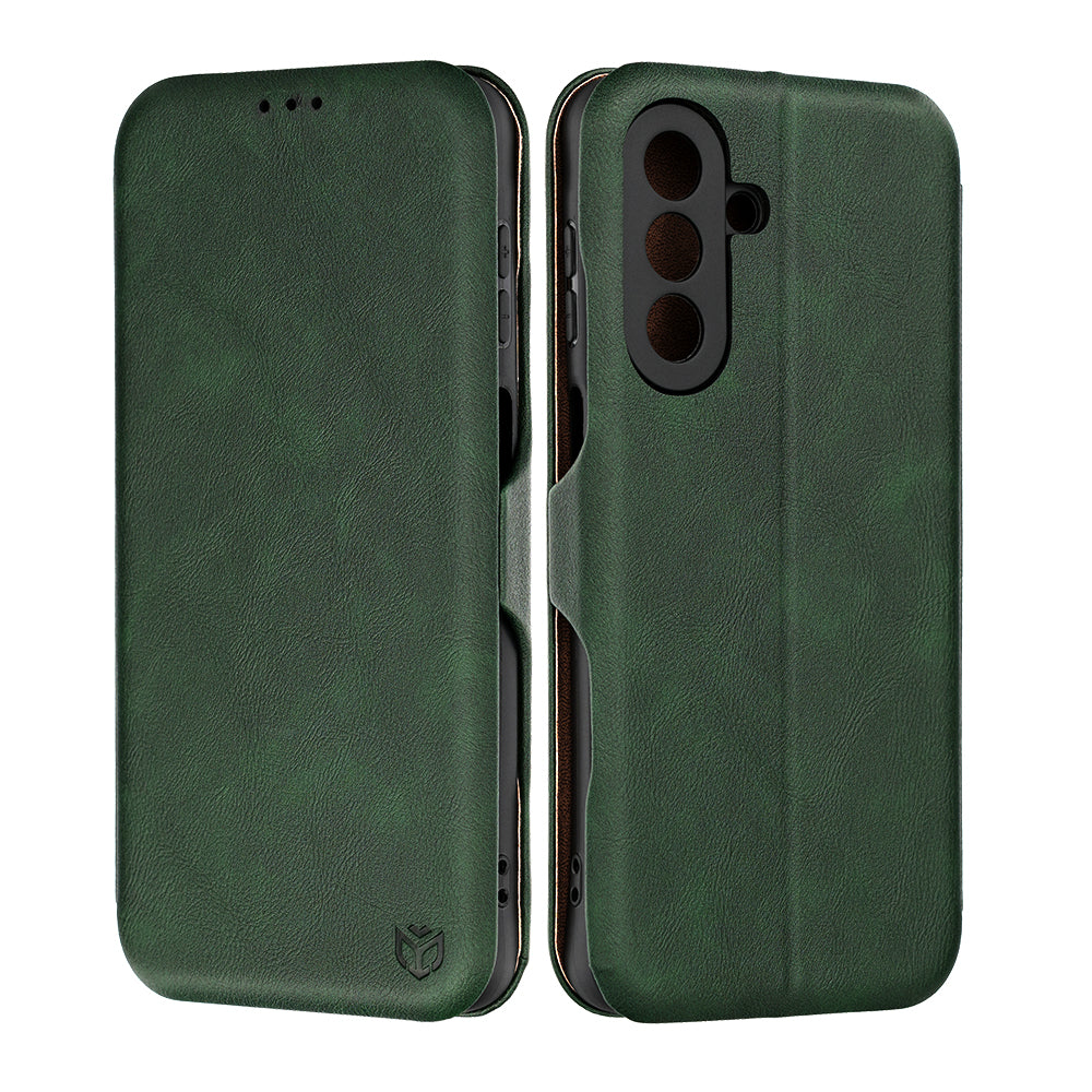 Husa pentru Samsung Galaxy A27 5G, Techsuit, Safe Wallet Plus, Verde