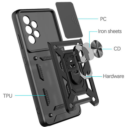 Husa pentru Samsung Galaxy A33 5G A336, Techsuit, CamShield, Neagra