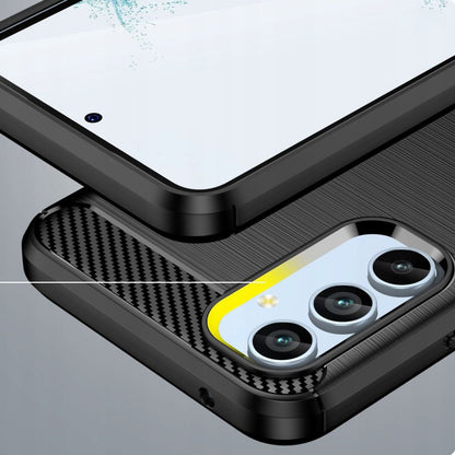 Husa pentru Samsung Galaxy A34 A346, Techsuit, Carbon, Neagra