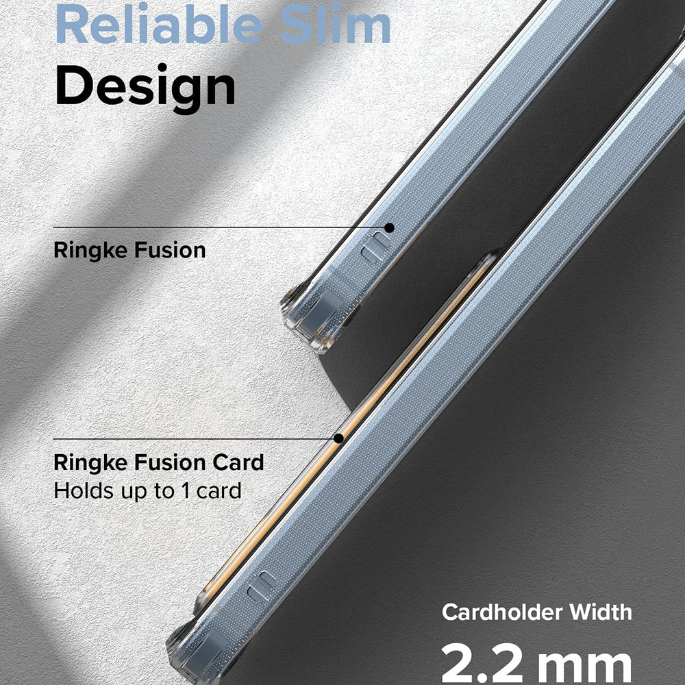 Husa pentru Samsung Galaxy A35 5G A356, Ringke, Fusion Card, Transparenta