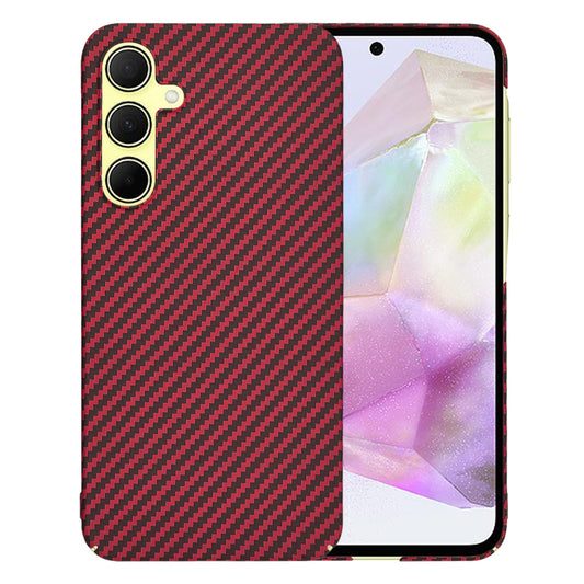 Husa pentru Samsung Galaxy A35 5G A356, Techsuit, Carbonite FiberShell, Rosie