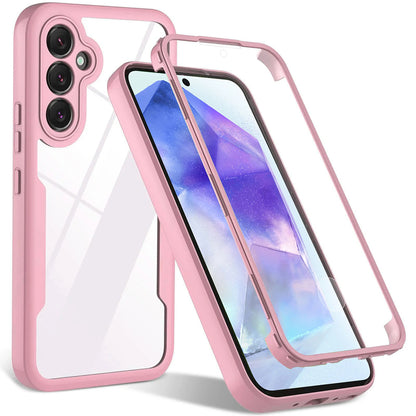 Husa pentru Samsung Galaxy A35 5G A356, Techsuit, ColorVerse 360, Roz