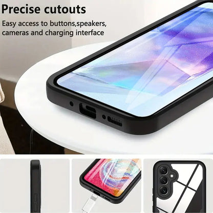 Husa pentru Samsung Galaxy A35 5G A356, Techsuit, ColorVerse 360, Roz