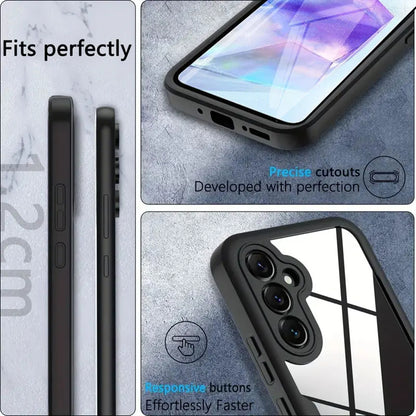 Husa pentru Samsung Galaxy A35 5G A356, Techsuit, ColorVerse 360, Roz