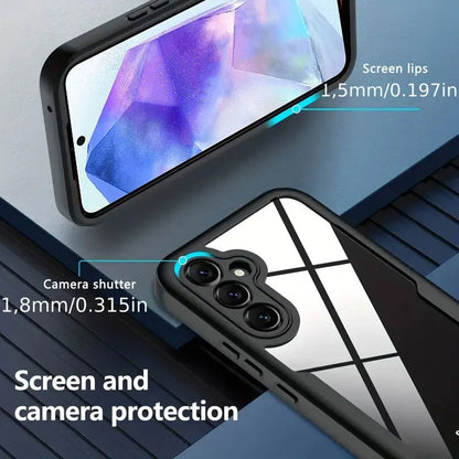 Husa pentru Samsung Galaxy A35 5G A356, Techsuit, ColorVerse 360, Roz
