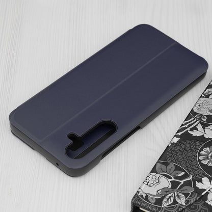 Husa pentru Samsung Galaxy A35 5G A356, Techsuit, eFold, Albastra Inchis