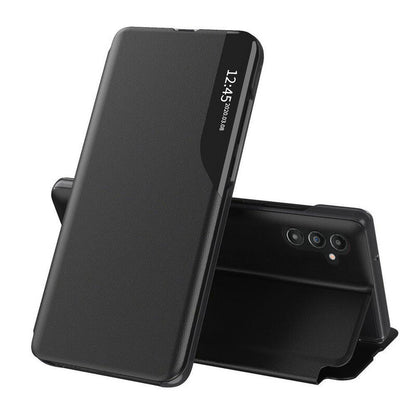 Husa pentru Samsung Galaxy A35 5G A356, Techsuit, eFold, Neagra