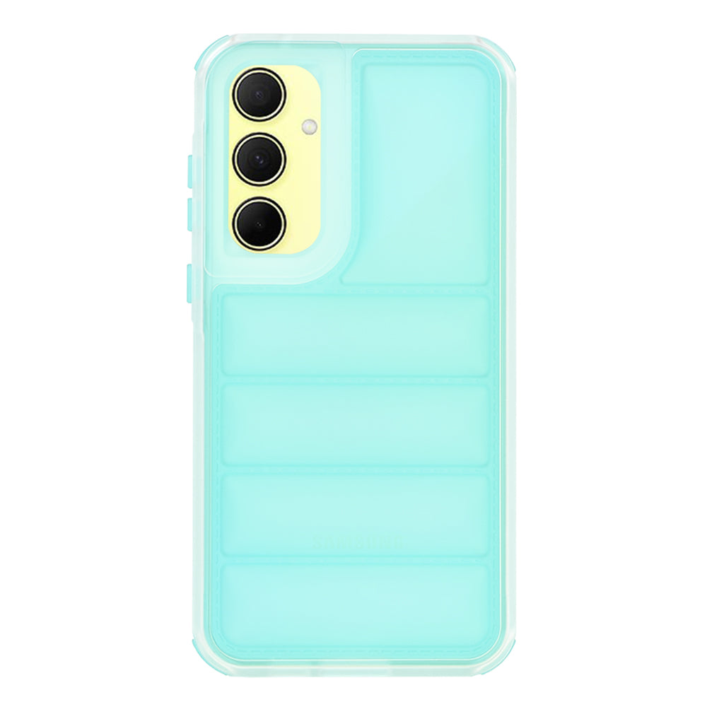 Husa pentru Samsung Galaxy A35 5G A356, Techsuit, Wave Shield, Turcoaz