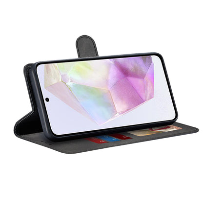 Husa pentru Samsung Galaxy A36 A366, Techsuit, Diary Book, Neagra