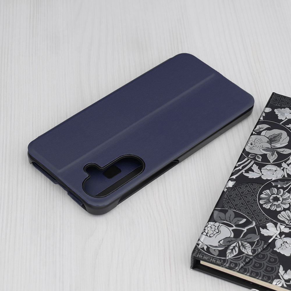 Husa pentru Samsung Galaxy A36 A366, Techsuit, eFold, Albastra Inchis