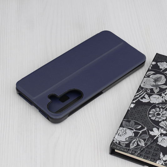 Husa pentru Samsung Galaxy A36 A366, Techsuit, eFold, Albastra Inchis