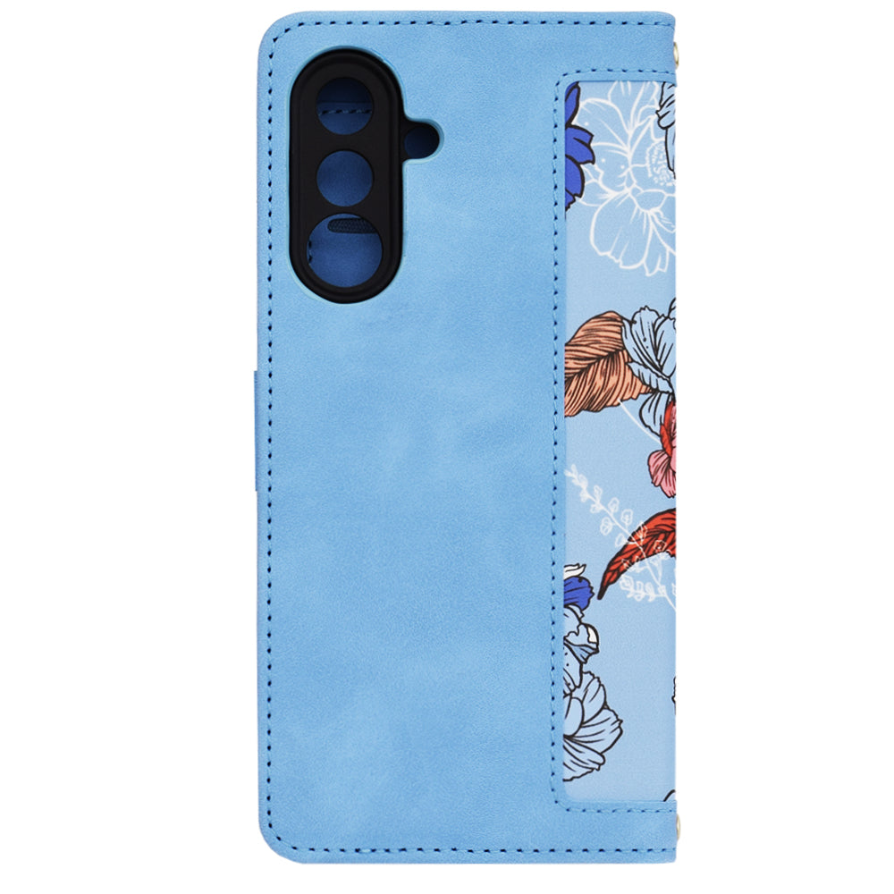 Husa pentru Samsung Galaxy A36 A366, Techsuit, FlipCraft, Bleu