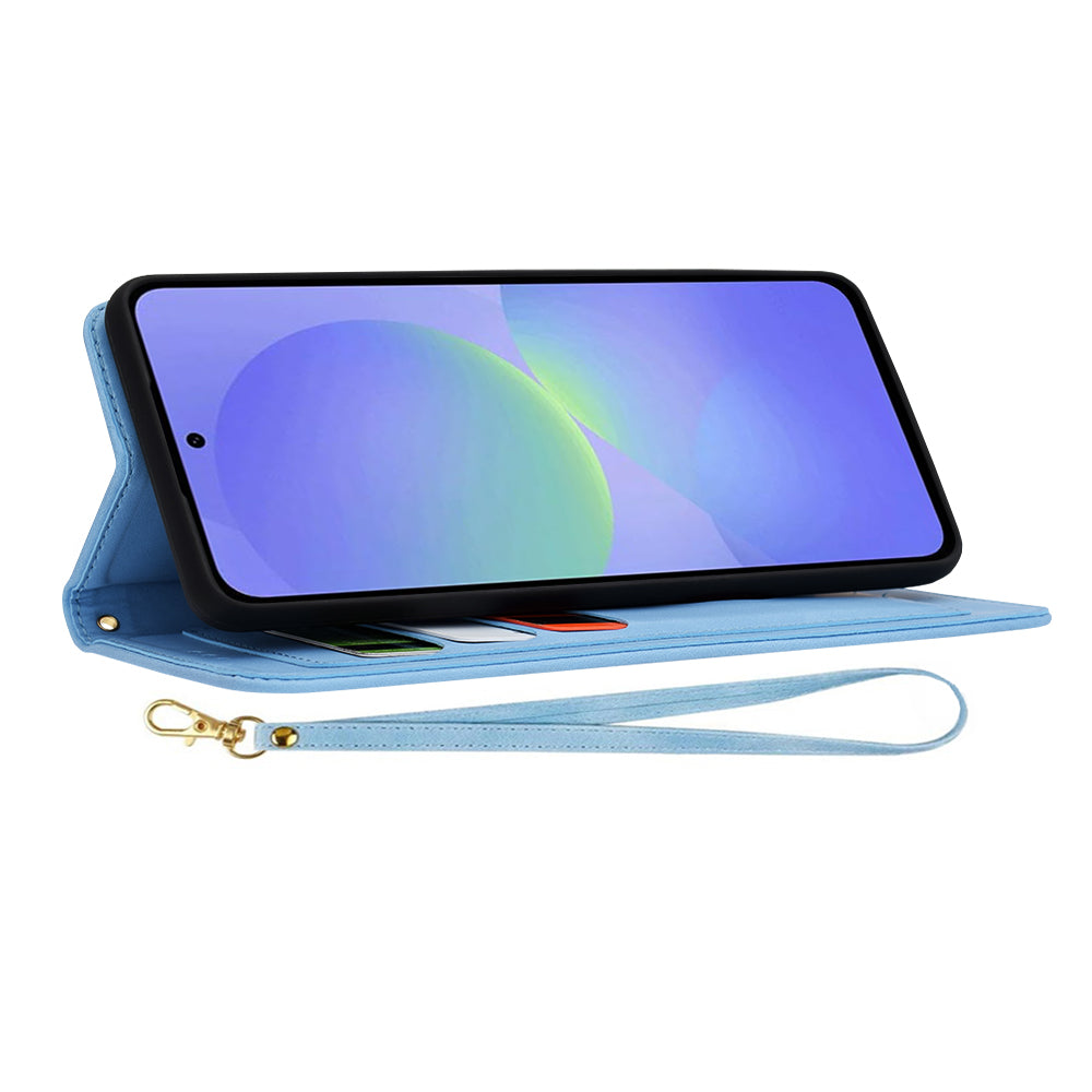 Husa pentru Samsung Galaxy A36 A366, Techsuit, FlipCraft, Bleu