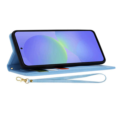Husa pentru Samsung Galaxy A36 A366, Techsuit, FlipCraft, Bleu