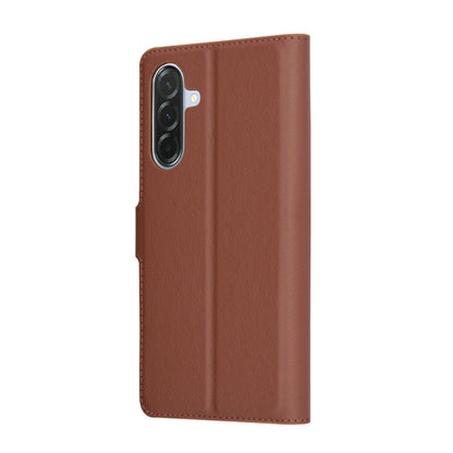 Husa pentru Samsung Galaxy A36 A366, Techsuit, Leather Folio, Maro