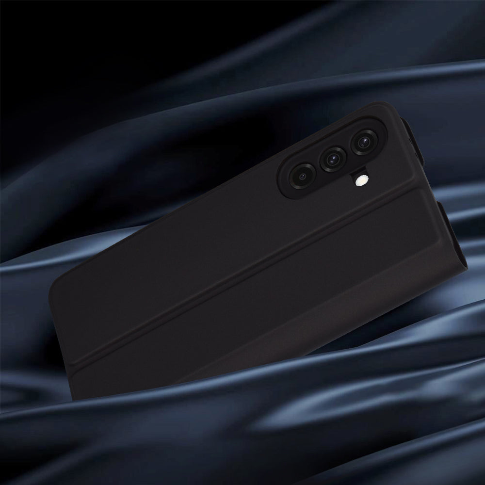 Husa pentru Samsung Galaxy A36 A366, Techsuit, Magskin Book, Neagra