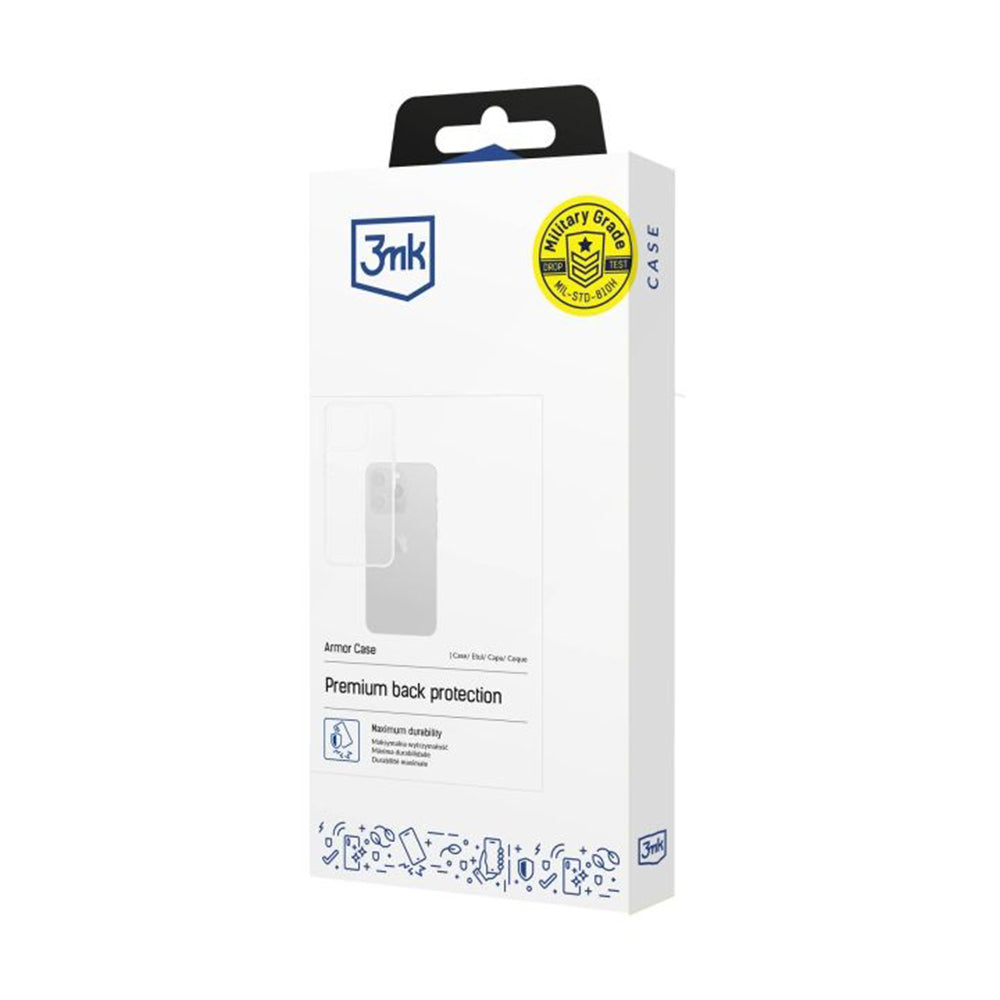 Husa pentru Samsung Galaxy A37 5G, 3MK, Armor, Transparenta