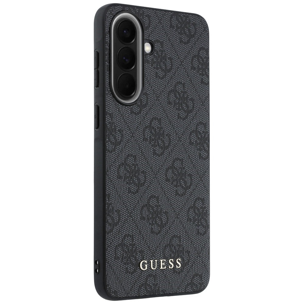 Husa pentru Samsung Galaxy A37 5G, Guess, 4G Classic Logo Charm, Neagra