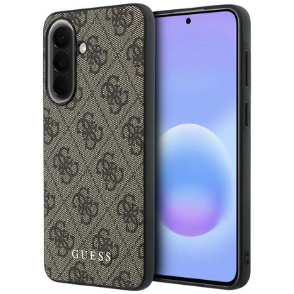 Husa pentru Samsung Galaxy A37 5G, Guess, 4G Classic, Maro