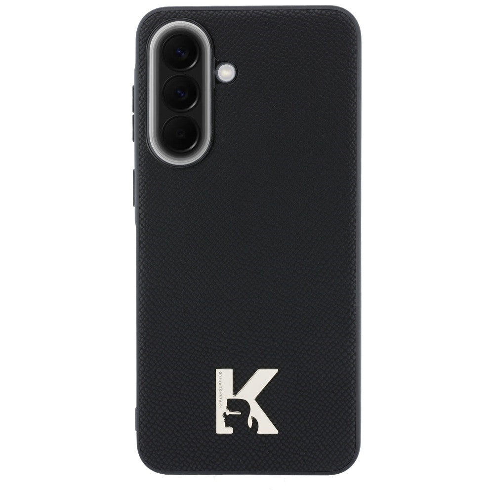 Husa pentru Samsung Galaxy A37 5G, Karl Lagerfeld, Karl Head Logo, Neagra