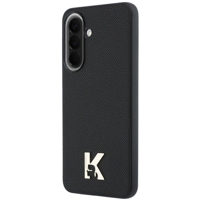 Husa pentru Samsung Galaxy A37 5G, Karl Lagerfeld, Karl Head Logo, Neagra