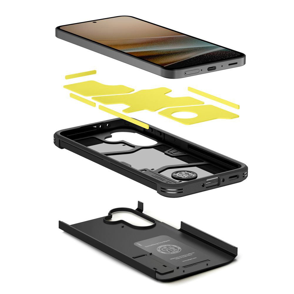 Husa pentru Samsung Galaxy A37 5G, Spigen, Tough Armor, Neagra ACS11131