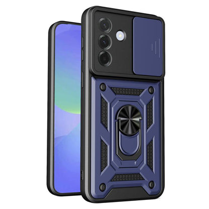 Husa pentru Samsung Galaxy A37 5G, Techsuit, CamShield, Albastra