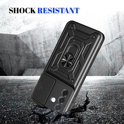 Husa pentru Samsung Galaxy A37 5G, Techsuit, CamShield, Albastra