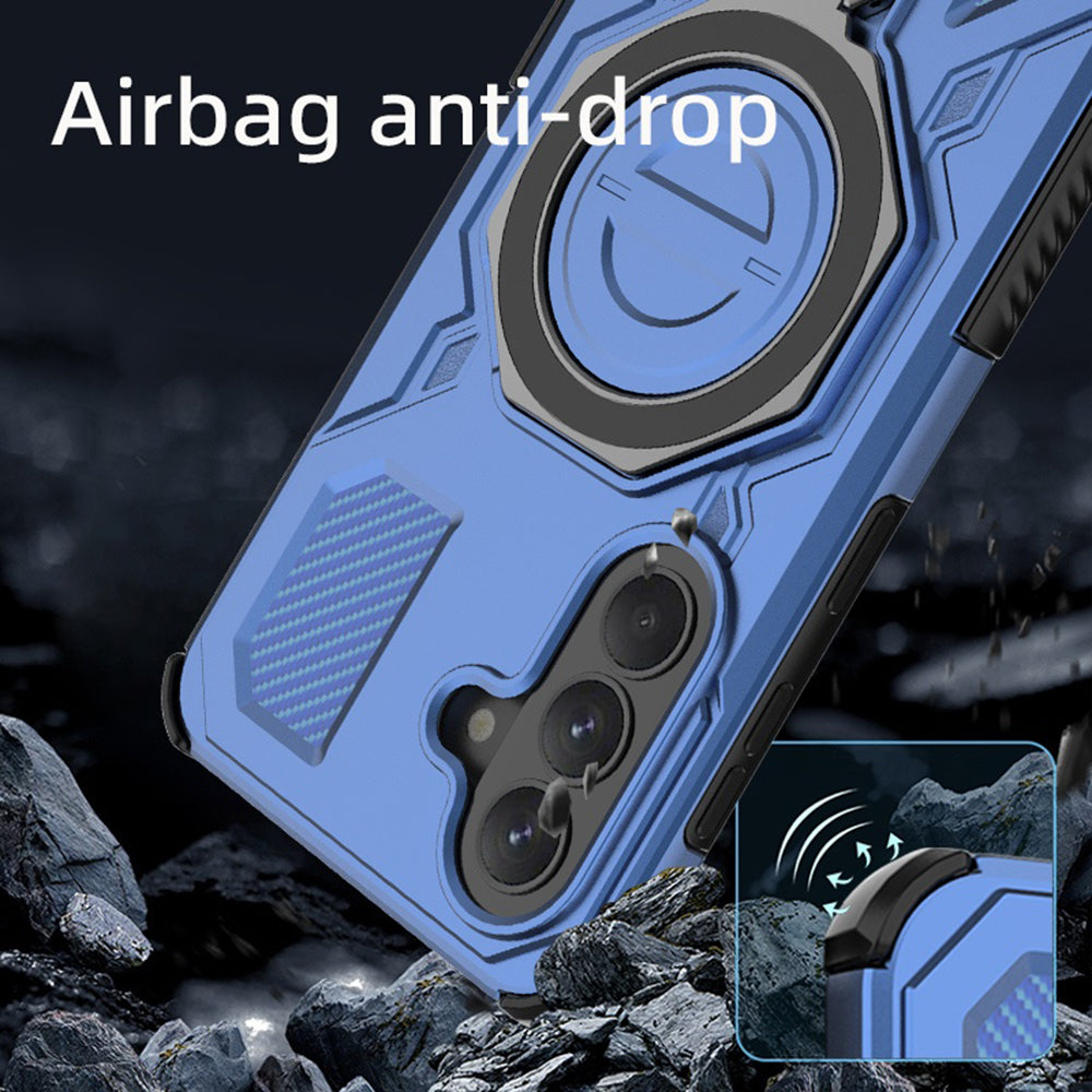 Husa pentru Samsung Galaxy A37 5G, Techsuit, Carbon Shield Pro, Neagra