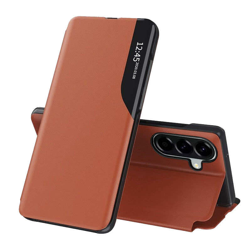 Husa pentru Samsung Galaxy A37 5G, Techsuit, eFold, Portocalie