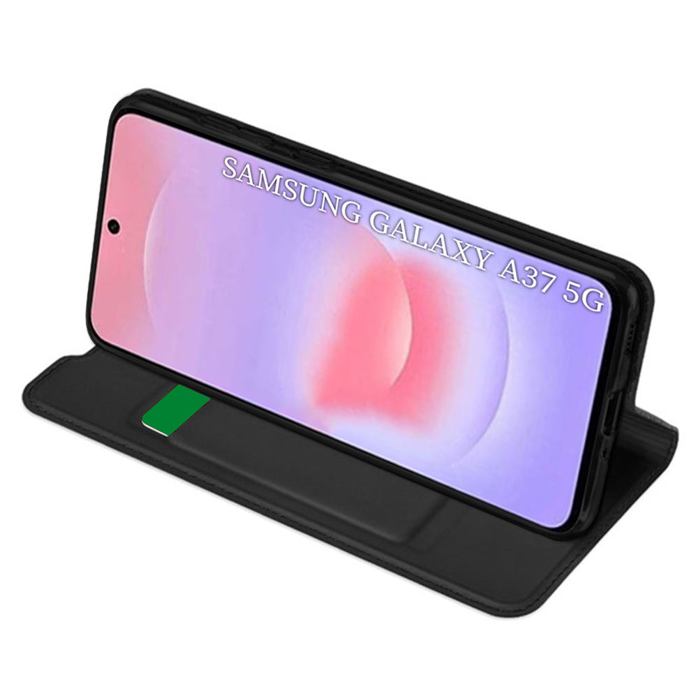 Husa pentru Samsung Galaxy A37 5G, Techsuit, Magskin Book, Neagra