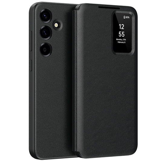 Husa pentru Samsung Galaxy A37 5G, Techsuit, SmartView, Neagra