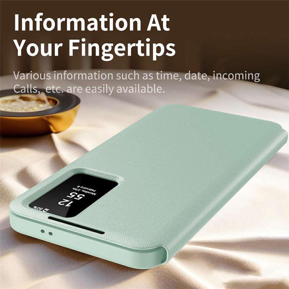 Husa pentru Samsung Galaxy A37 5G, Techsuit, SmartView, Verde
