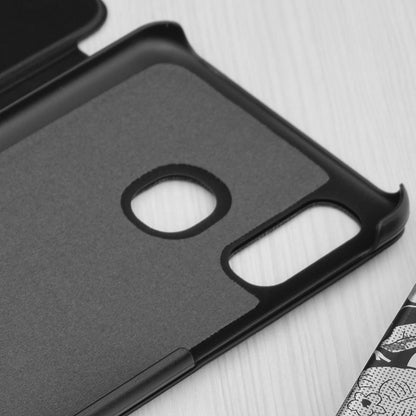 Husa pentru Samsung Galaxy A40 A405, Techsuit, eFold, Neagra