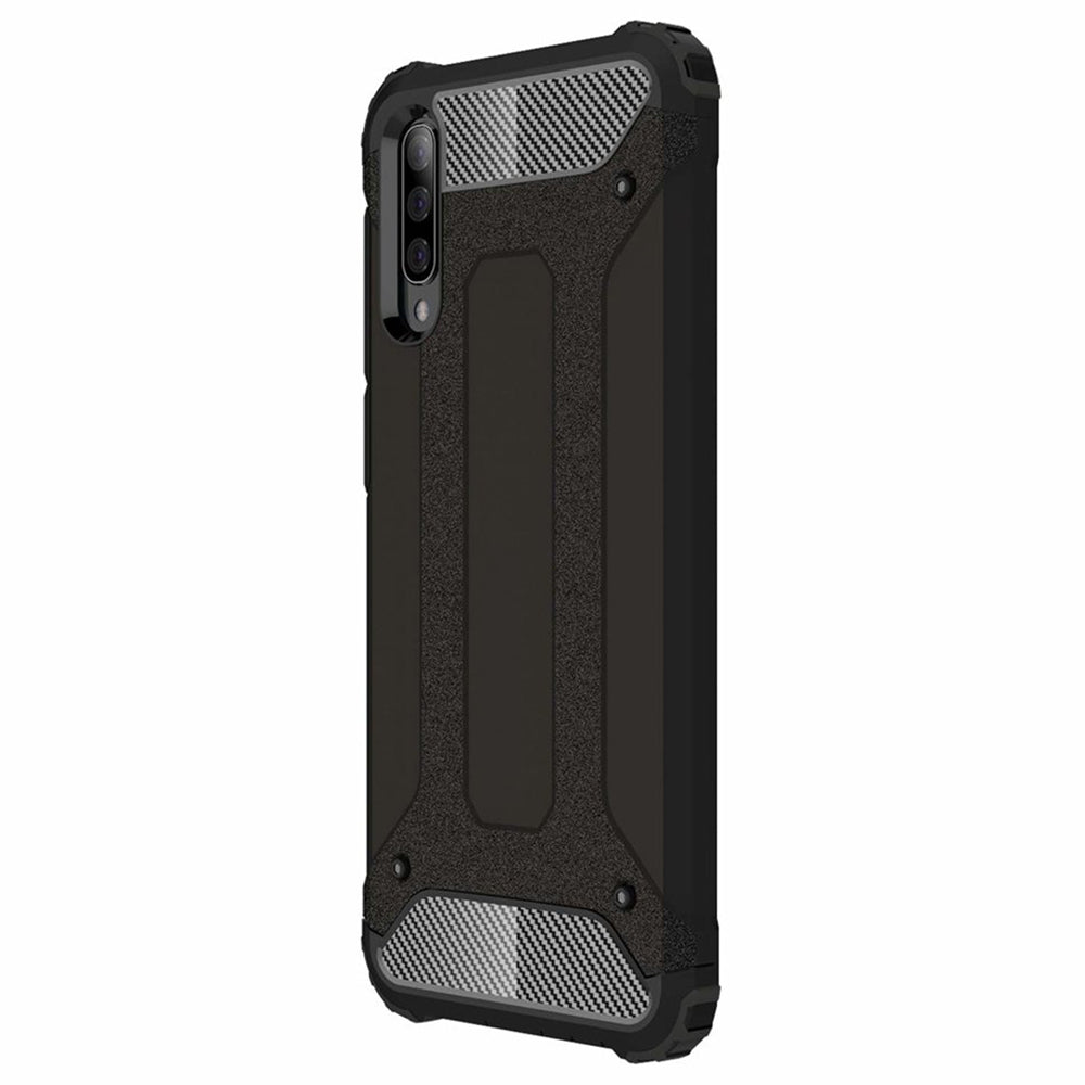 Husa pentru Samsung Galaxy A50s A507 / A30s A307 / A50 A505, Techsuit, Hybrid Armor, Neagra