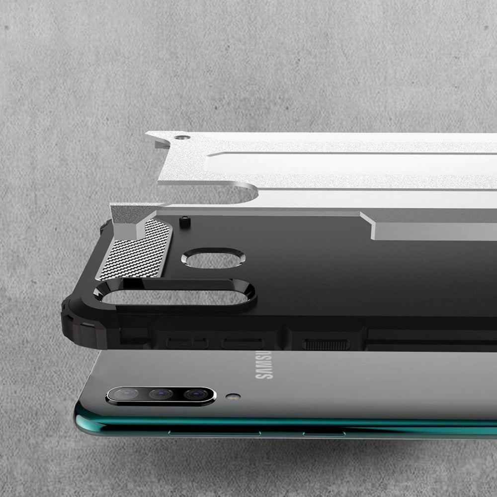 Husa pentru Samsung Galaxy A50s A507 / A30s A307 / A50 A505, Techsuit, Hybrid Armor, Neagra