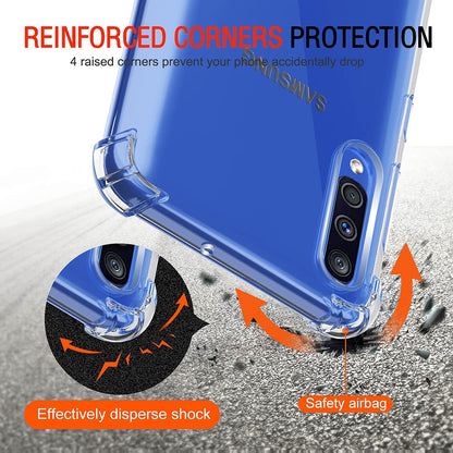 Husa pentru Samsung Galaxy A50s A507 / A30s A307 / A50 A505, Techsuit, Shockproof Clear, Transparenta