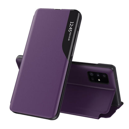 Husa pentru Samsung Galaxy A51 A515, Techsuit, eFold, Mov