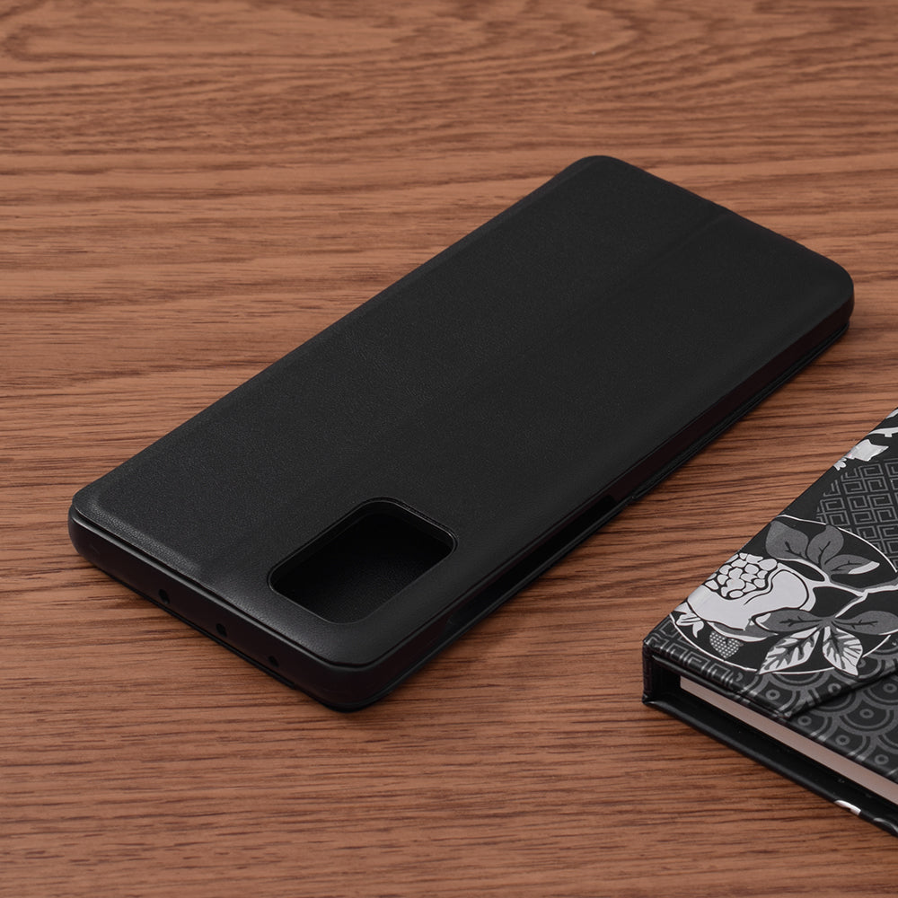 Husa pentru Samsung Galaxy A51 A515, Techsuit, eFold, Neagra