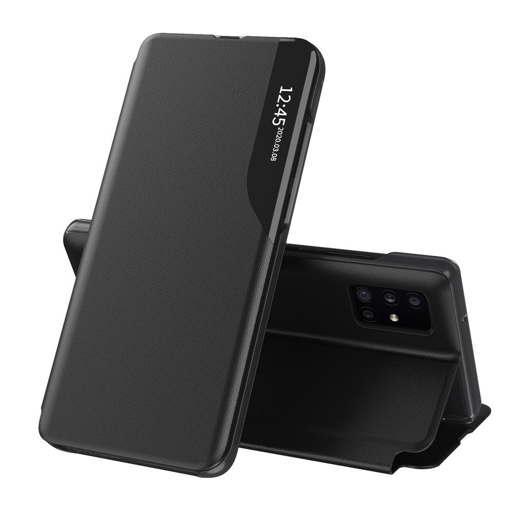 Husa pentru Samsung Galaxy A51 A515, Techsuit, eFold, Neagra