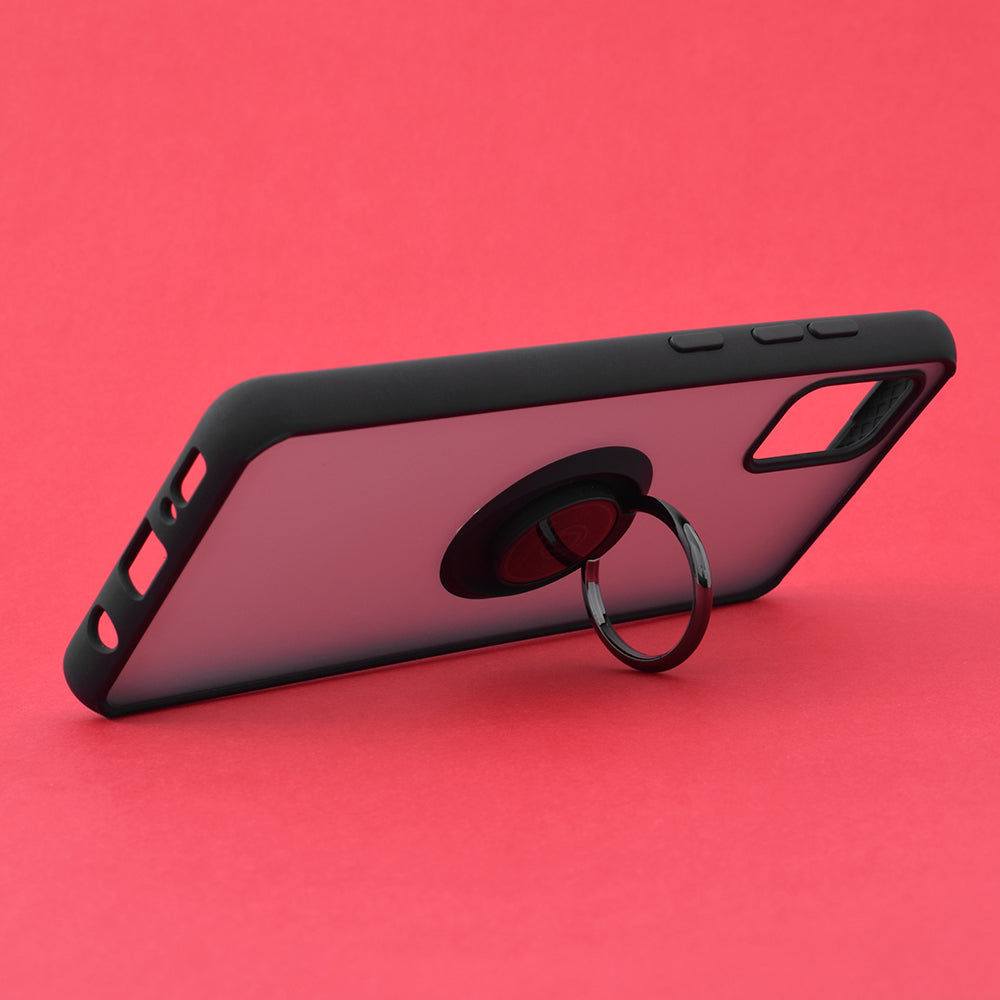Husa pentru Samsung Galaxy A51 A515, Techsuit, Glinth, Neagra