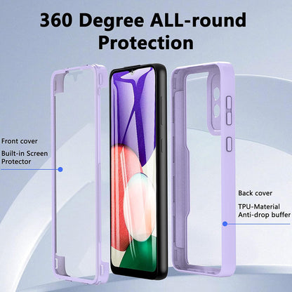 Husa pentru Samsung Galaxy A52s 5G A528 / A52 5G A526 / A52 A525, Techsuit, ColorVerse 360, Neagra